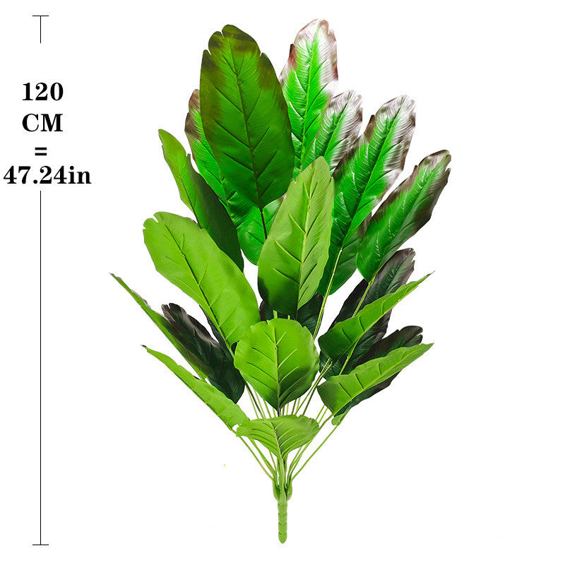 47 Inch Tall Artificial Bird of Paradise Palm Bush Outdoor Faux Plant Bulk Quantity