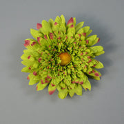5.5 Inch Artificial Teddy Bear Sunflower Flower Heads Bulk for Crafts - 10 Pcs