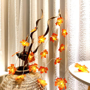 20 LED String Lights Wreath 8.2 Feet Long Bulk Fall Decor DIY Artificial