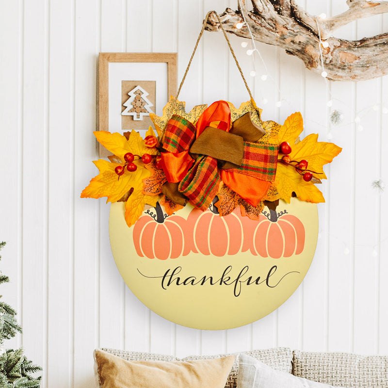 Thanksgiving Thankful Sign Wall Decor Bulk Quantity Rustic Fall Holiday Decoration