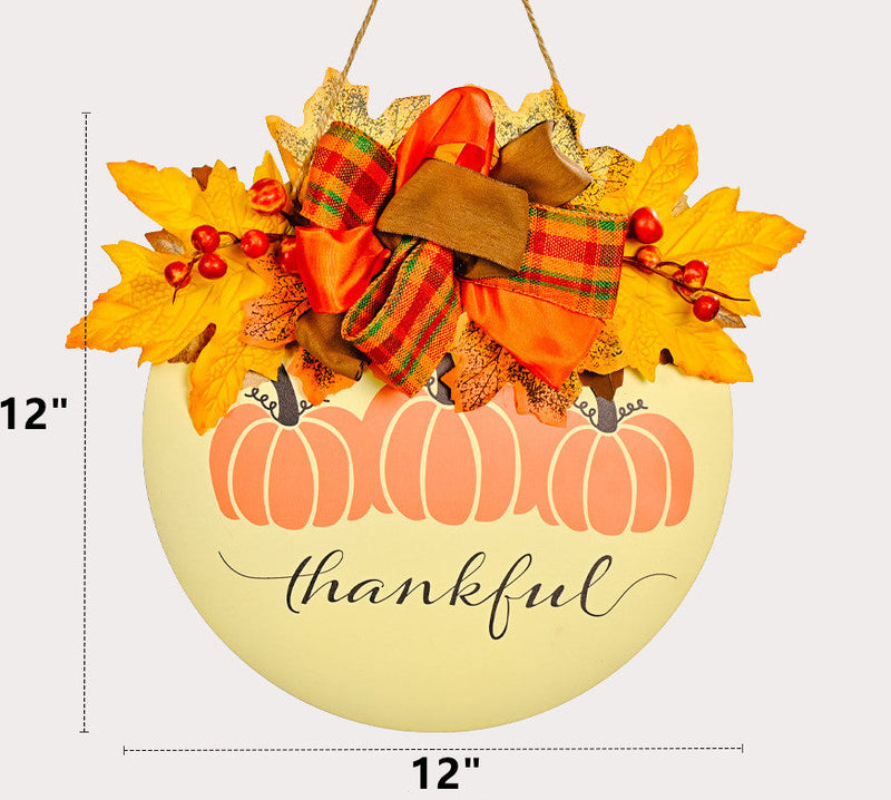 Thanksgiving Thankful Sign Wall Decor Bulk Quantity Rustic Fall Holiday Decoration