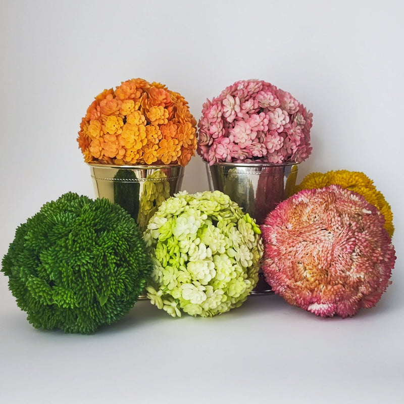 4 Inch Artificial Succulent Topiary Balls Bulk Decorative Plant Balls