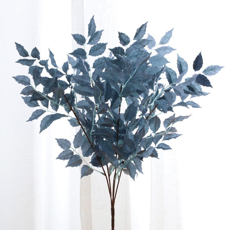23 Inch Trumpet Creeper Bush Faux Silk Fall Spray Artificial Flowers for Autumn Wedding Bulk Quantity