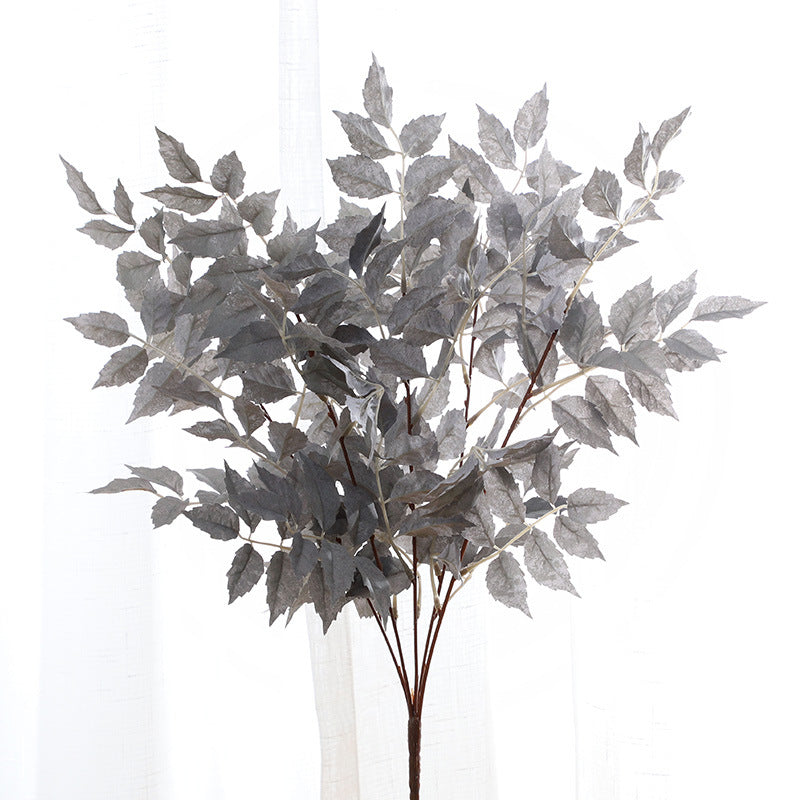 23 Inch Trumpet Creeper Bush Faux Silk Fall Spray Artificial Flowers for Autumn Wedding Bulk Quantity