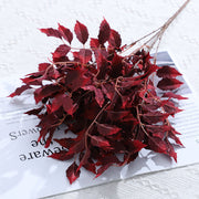 23 Inch Trumpet Creeper Bush Faux Silk Fall Spray Artificial Flowers for Autumn Wedding Bulk Quantity