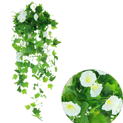 39 Inch UV Resistant Artificial Morning Glory Flowers for Outdoors Bulk Wholesale