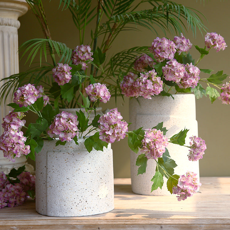 26 Inch Artificial Hydrangea Stems Bulk 10 Pcs Long Silk Flower Branches