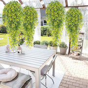 2 Pcs 3.6ft Hanging Weeping Vines UV Resistant Artificial Plants for Outdoors