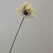 24 Inch Artificial Silk Agapanthus Stems Vintage Style Bulk 10 Pcs