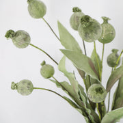 39 Inch Artificial Ball Flowers Long Stem Bulk Wholesale Wabi-Sabi Style