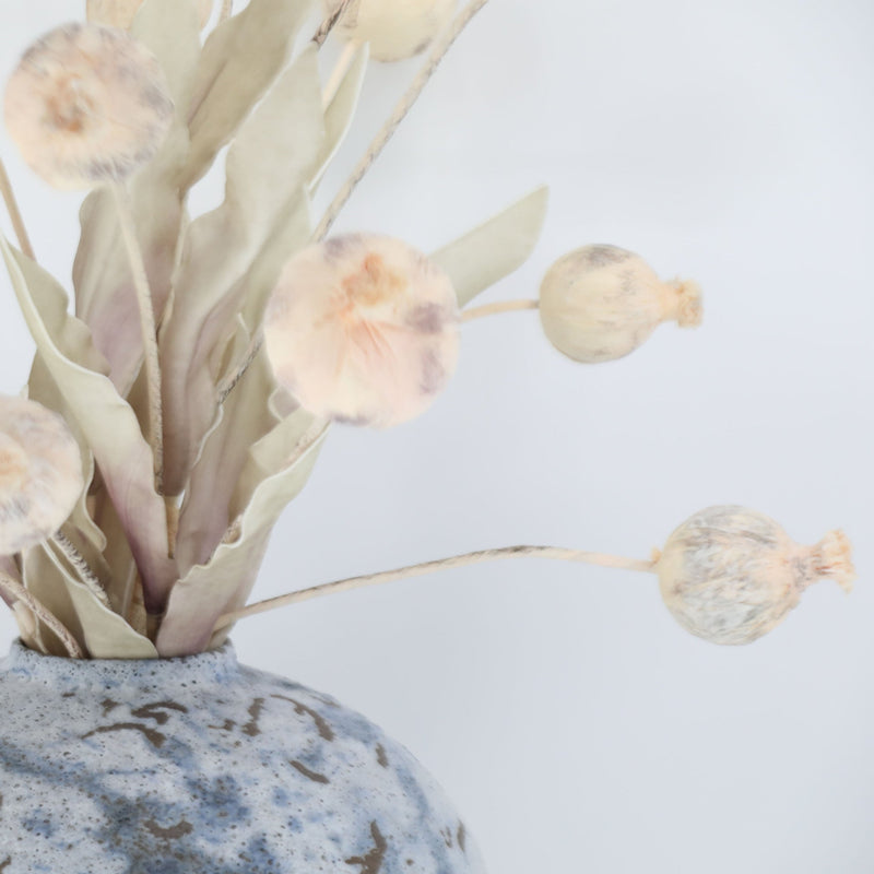 39 Inch Artificial Ball Flowers Long Stem Bulk Wholesale Wabi-Sabi Style