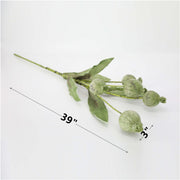 39 Inch Artificial Ball Flowers Long Stem Bulk Wholesale Wabi-Sabi Style
