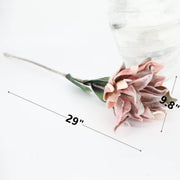 29 Inch Retro Magnolia Stems 10 Pcs Real Touch Artificial Flowers Bulk Wholesale