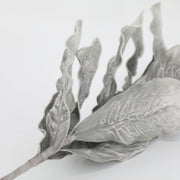 39 Inch Artificial Lambs Ear Plant Spray Stem Silver Ragwort Foliage Bulk Wholesale