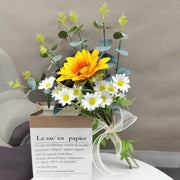 23 Colors 7 Inch Artificial Bridesmaid Bouquets Bulk Wedding Flowers Wholesale