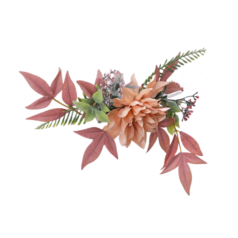Artificial Dahlia Flower Decorations for Wedding Ceremony Aisle Chair Backs, Bulk Quantity