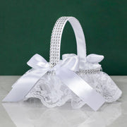 6 Styles Artificial Wedding Flower Girl Basket Set Bulk Wholesale