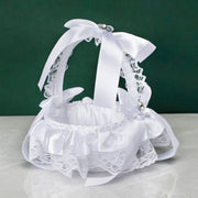 6 Styles Artificial Wedding Flower Girl Basket Set Bulk Wholesale