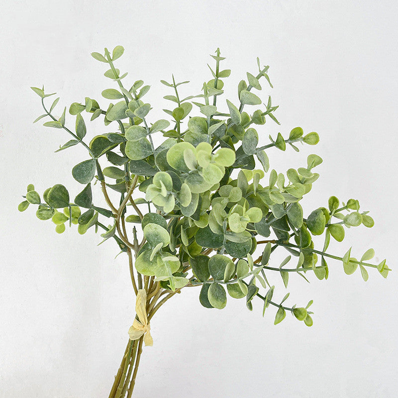 6 Pcs Artificial Eucalyptus Greenery Stems Bundle for Wedding Decor