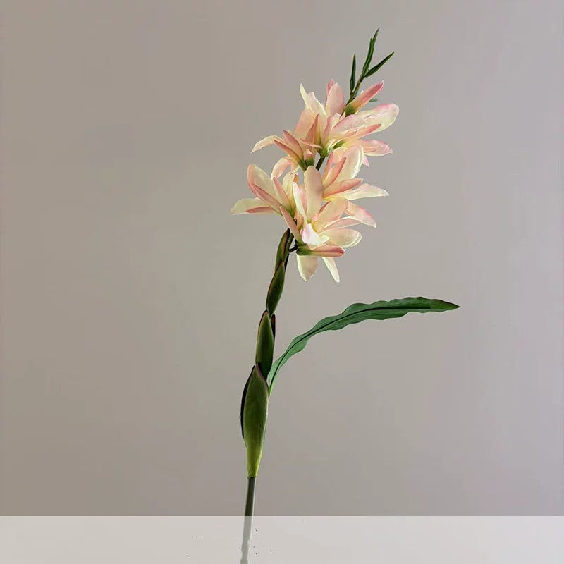 Wedding Tropical Artificial Canna Lily Stems, 41" Tall, Multi-Color