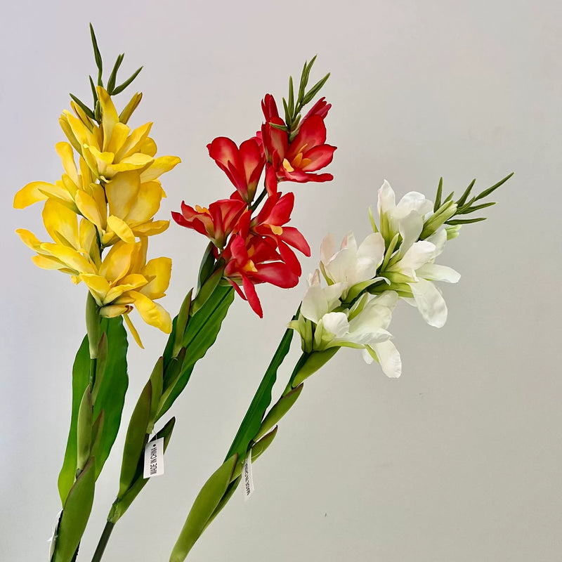 Wedding & Event Artificial Canna Lily Stems, 41" Tall, Multicolor Options