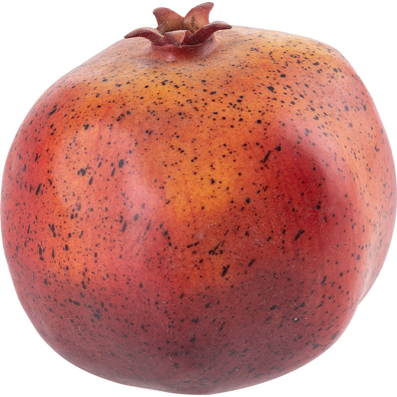 Artificial Weighted Realistic Pomegranate Fruit Bulk Wholesale, 10 Pcs, Artificial Material