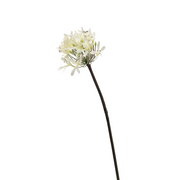 25 Inch Agapanthus Stems Lily of The Nile Flowers 10 Pcs Silk Artificial Bulk