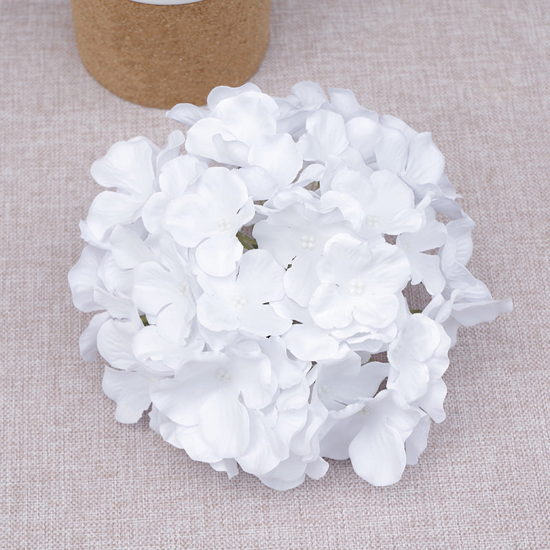 26-Color Silk Hydrangeas Artificial Flowers with Detachable Stems for DIY Floral Arrangements