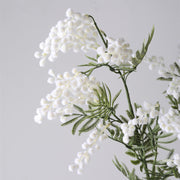 34 Inch Artificial Mimosa Flower Stems Branches Bulk Foliage Long Stems