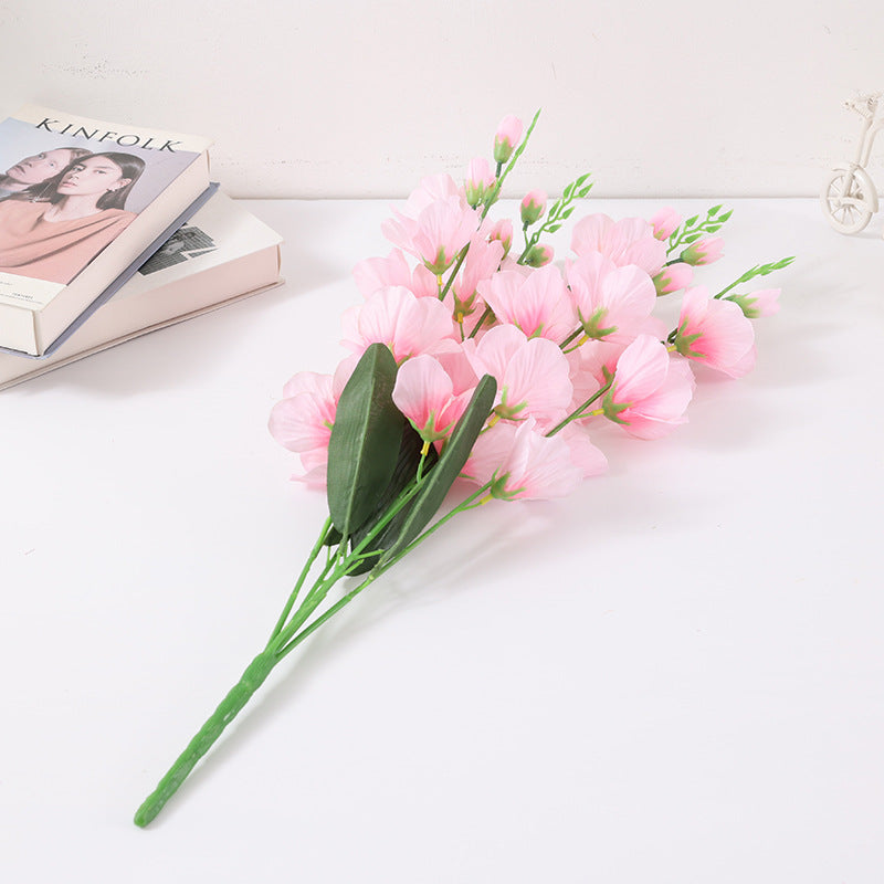 27 Inch Gladiolus Bush Silk Flowers Artificial 1 Bush Bulk Wholesale
