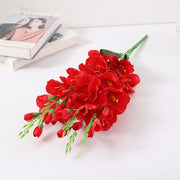 27 Inch Gladiolus Bush Silk Flowers Artificial 1 Bush Bulk Wholesale