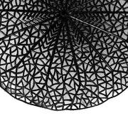 Artificial Black Hollowed-Out Lotus Leaf 23 Inch 10 Pcs Bulk Silk Leaves