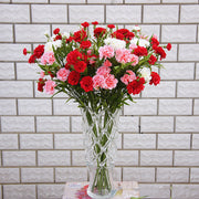27 Inch Artificial Silk Carnation Flower Stem 10 Pcs Bulk Wholesale