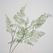 Artificial Fern Stem 32 Inch Greenery Plant Twig Forest Maidenhair Fern 1 Pc