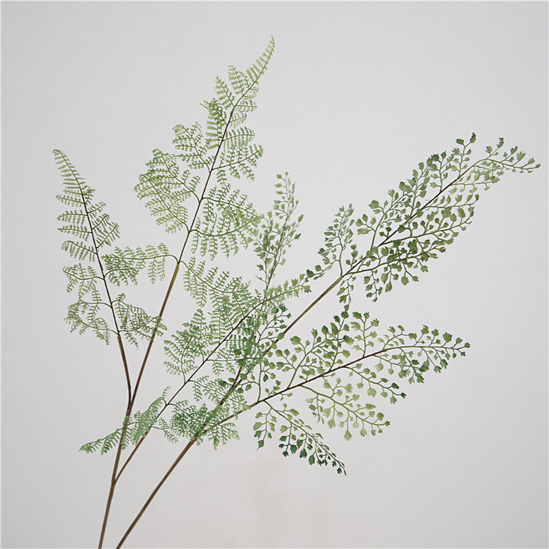 Artificial Fern Stem 32 Inch Greenery Plant Twig Forest Maidenhair Fern 1 Pc
