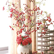 27 Inch Artificial Berry Branches Spray 10 Pcs Christmas Floral Arrangement Stems