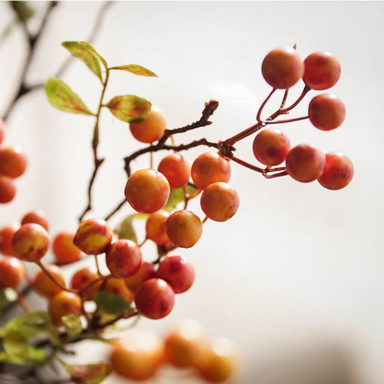 27 Inch Artificial Berry Branches Spray 10 Pcs Christmas Floral Arrangement Stems