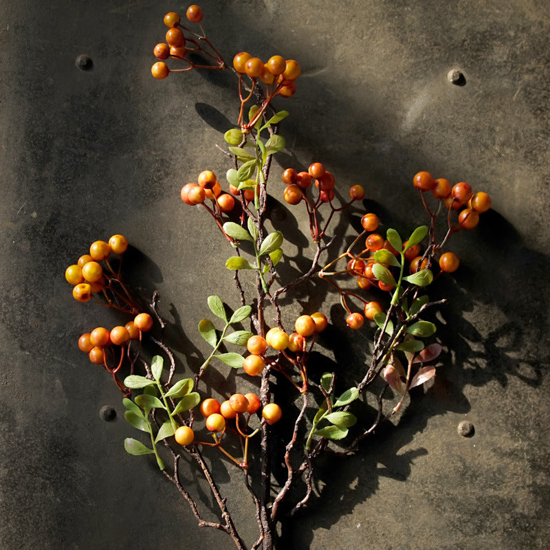 27 Inch Artificial Berry Branches Spray 10 Pcs Christmas Floral Arrangement Stems