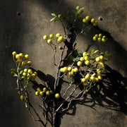 27 Inch Artificial Berry Branches Spray 10 Pcs Christmas Floral Arrangement Stems