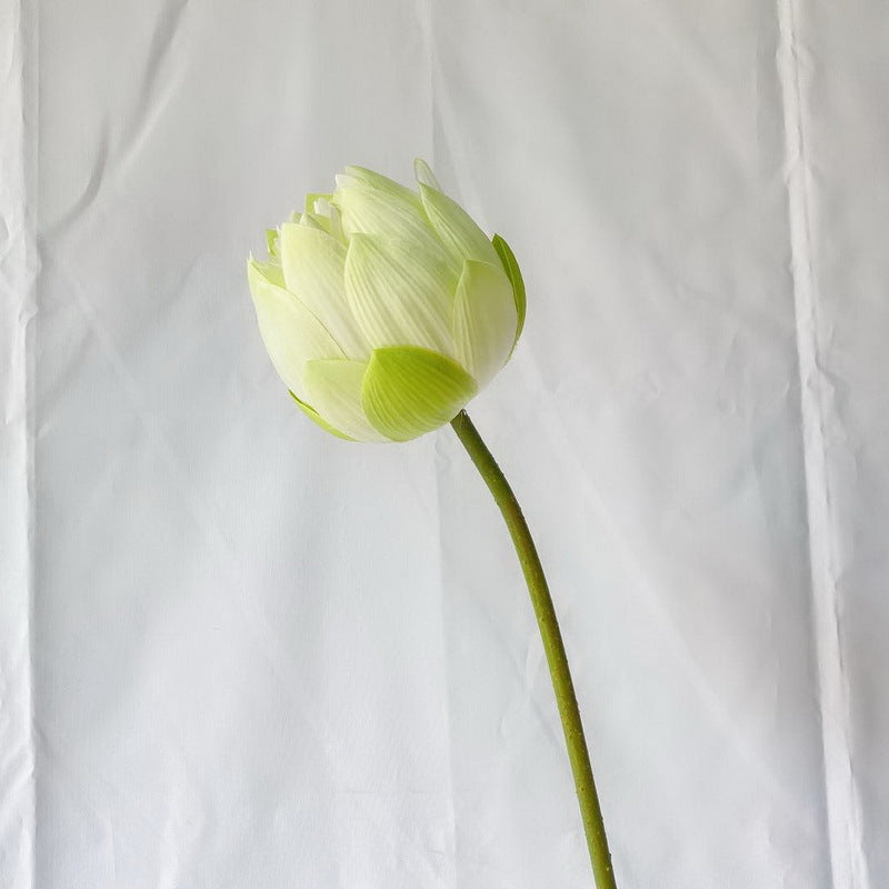 28 Inch Artificial Silk Lotus Bud Lily Stem 10 Pcs Bulk Pack