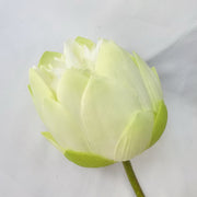28 Inch Artificial Silk Lotus Bud Lily Stem 10 Pcs Bulk Pack