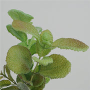 Artificial Mint Leaf Stem Greenery Plant 17 Inch Greenery 1 Pc Silk