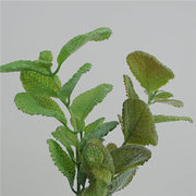 Artificial Mint Leaf Stem Greenery Plant 17 Inch Greenery 1 Pc Silk
