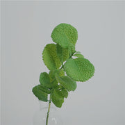 Artificial Mint Leaf Stem Greenery Plant 17 Inch Greenery 1 Pc Silk
