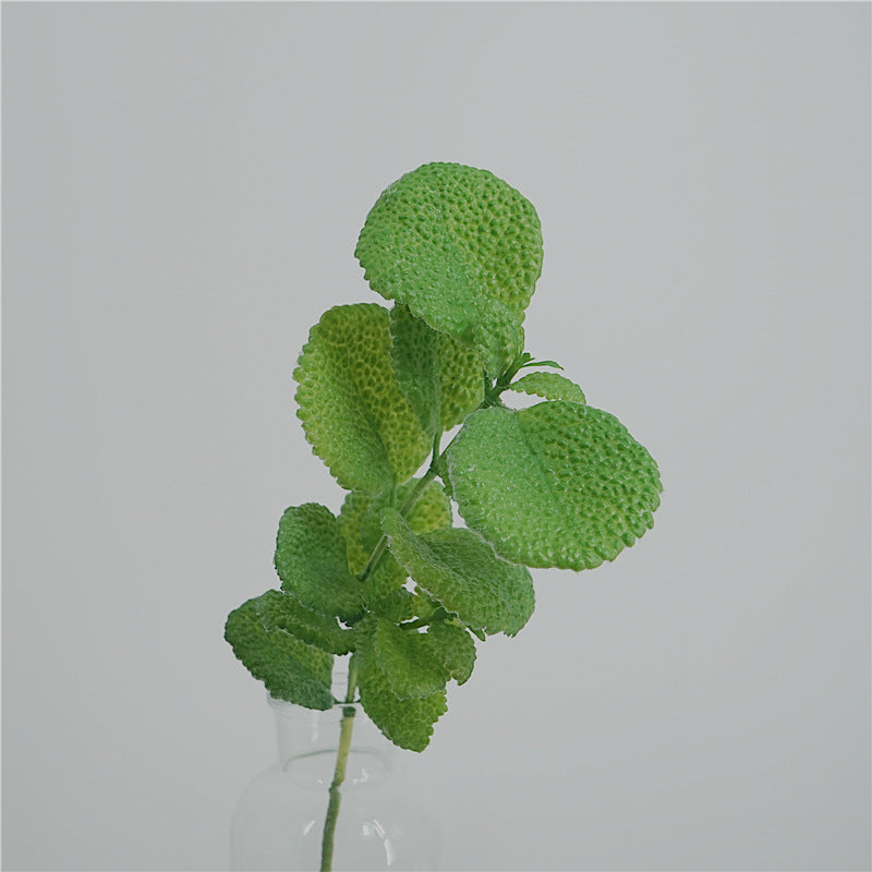 Artificial Mint Leaf Stem Greenery Plant 17 Inch Greenery 1 Pc Silk