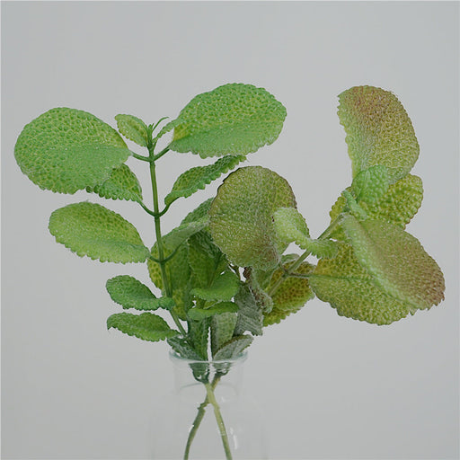 Artificial Mint Leaf Stem Greenery Plant 17 Inch Greenery 1 Pc Silk