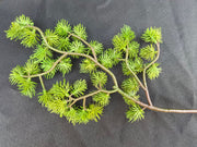 Artificial Pine Twig Greenery 15 Inch, 1 Pc, Green Artificial Plant Decor