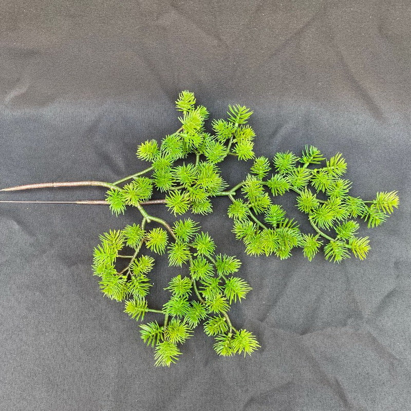 Artificial Pine Twig Greenery 15 Inch, 1 Pc, Green Artificial Plant Decor