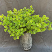 Artificial Pine Twig Greenery 15 Inch, 1 Pc, Green Artificial Plant Decor