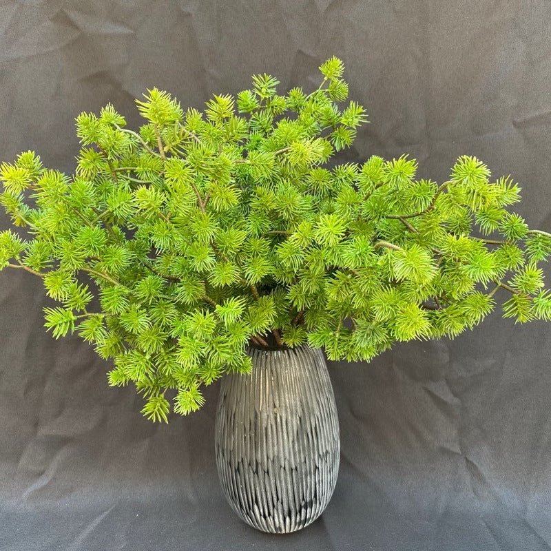 Artificial Pine Twig Greenery 15 Inch, 1 Pc, Green Artificial Plant Decor